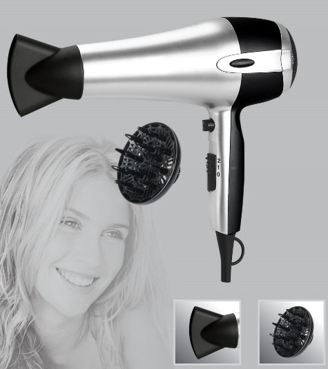 2200 Watt Professional Hair Dryer Ith Integrated Ion Generator