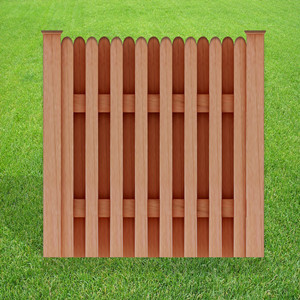 Hot-Selling High Quality WPC Garden Fence with SGS 160*160