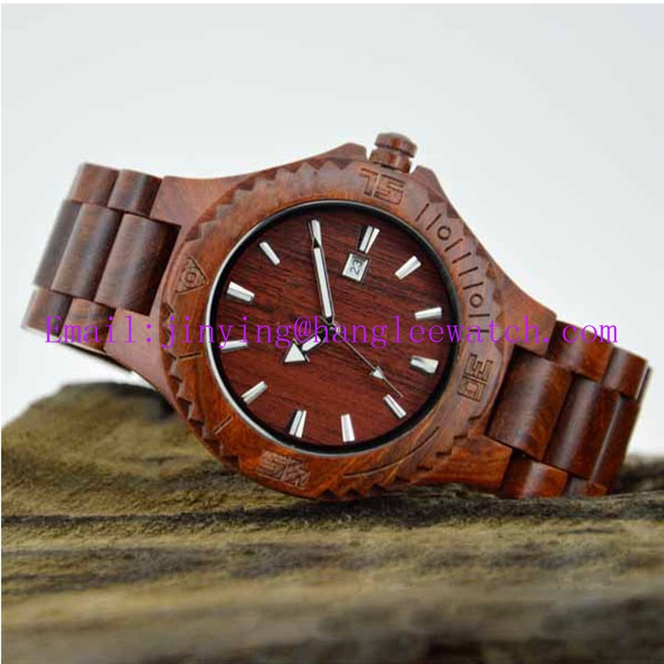 OEM Pure Natural Wooden Watch Professional Manufacturer