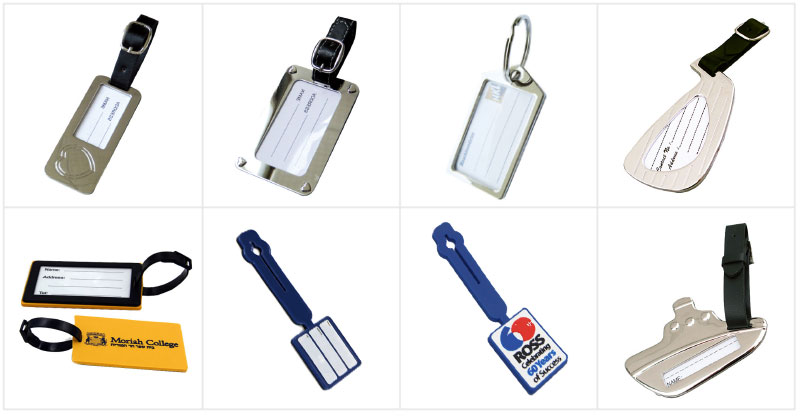 Custom Soft PVC Luggage Tag Promotion