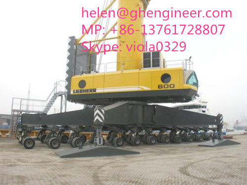 Used Lhm600 Mobile Harbour Crane 2012