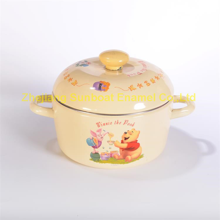 Dia. 14-26cm Cast Iron Enamel Casserole