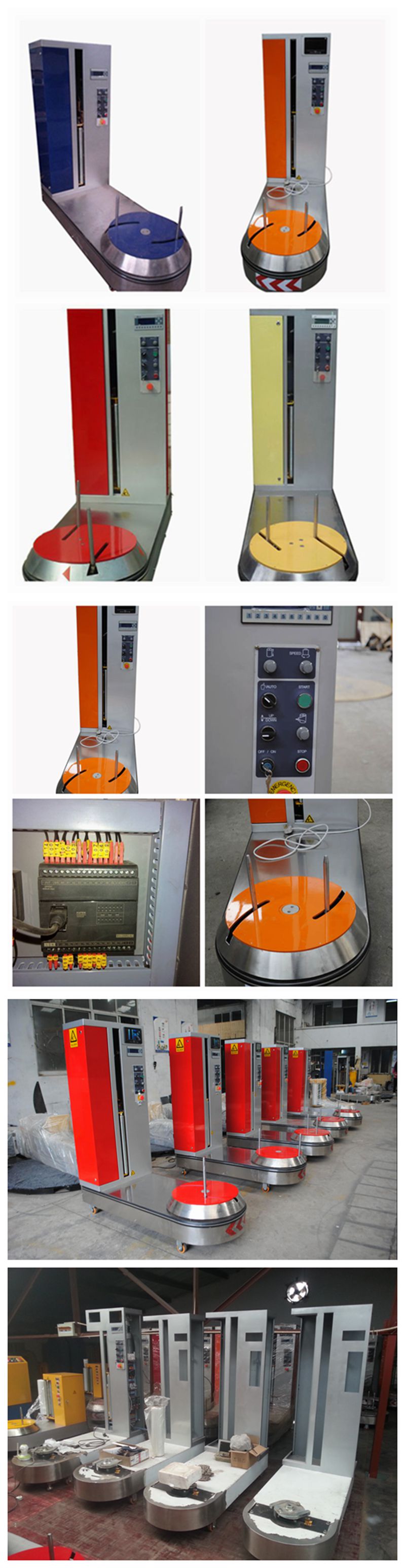 2015 Latest Automatic Airport Luggage Wrapping Machine with CE (LP600F-L)