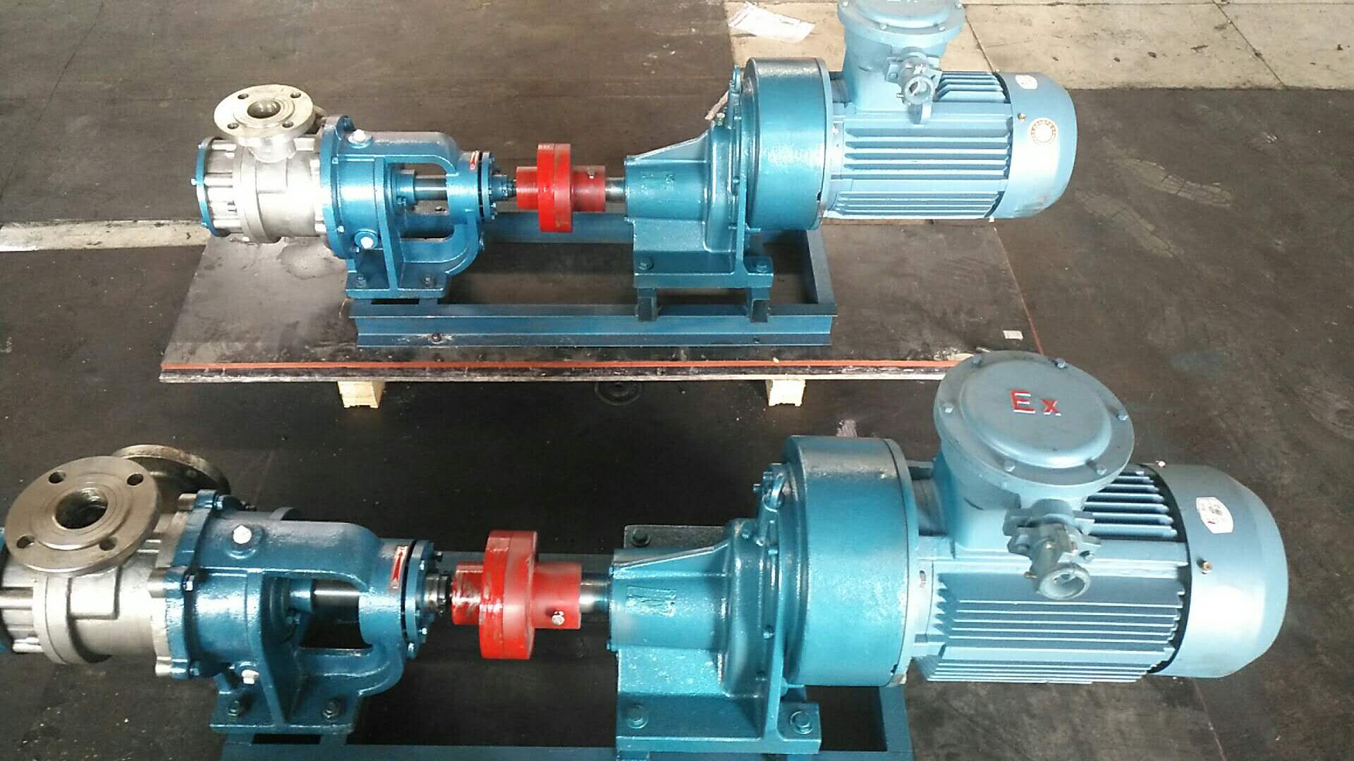 Stainless steel NYP series high viscosity gear pump