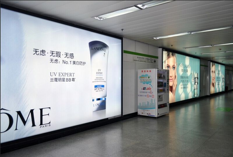 Metro/Bus Station Advertising Product Light Box