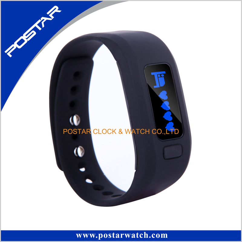 Heart Rate Monitor Pedometer Smart Phone Wrist Watch Mobile Phone Silicone Band