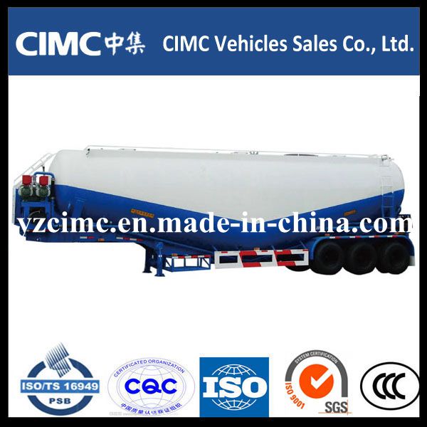 Cimc 50 Tons 3 Axle Cement Tank