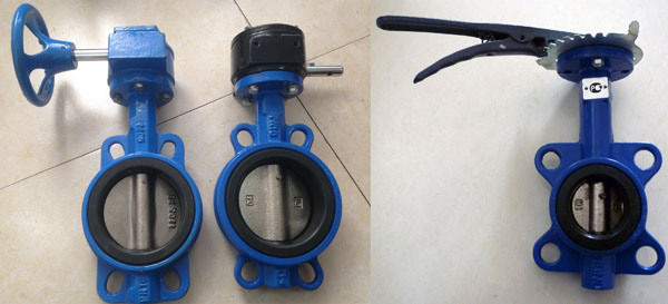 Wafer Type Hand Bar Butterfly Valve