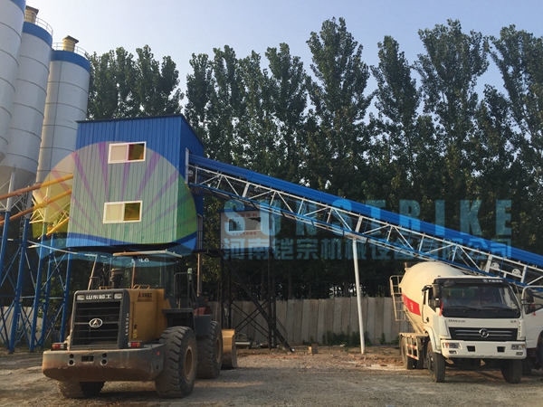 Hzs120 Concrete Mixing Plant From China