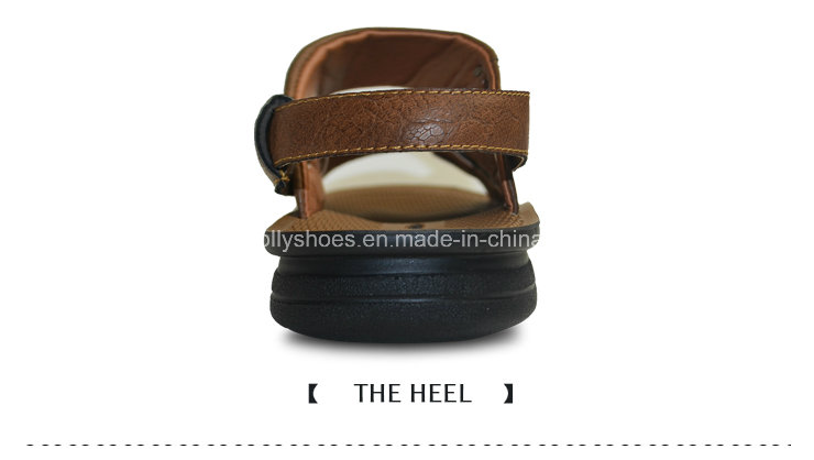 Fashion Safety Wholesale Men High Quality Leather Sandal