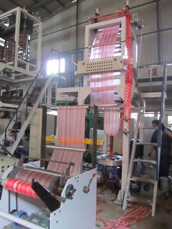 Double Color Striped Film Blowing Machine (CE)