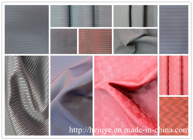 Polyester Viscose Fabric with Dobby for Lining Fabric