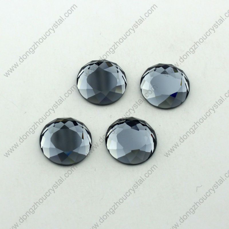 20mm, 25mm, 45mm Round Flat Back Glass Beads