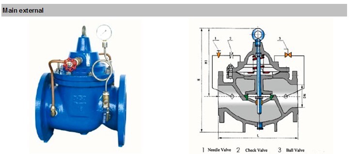 Ductile Iron Globe Style Slow Shut off Check Valve