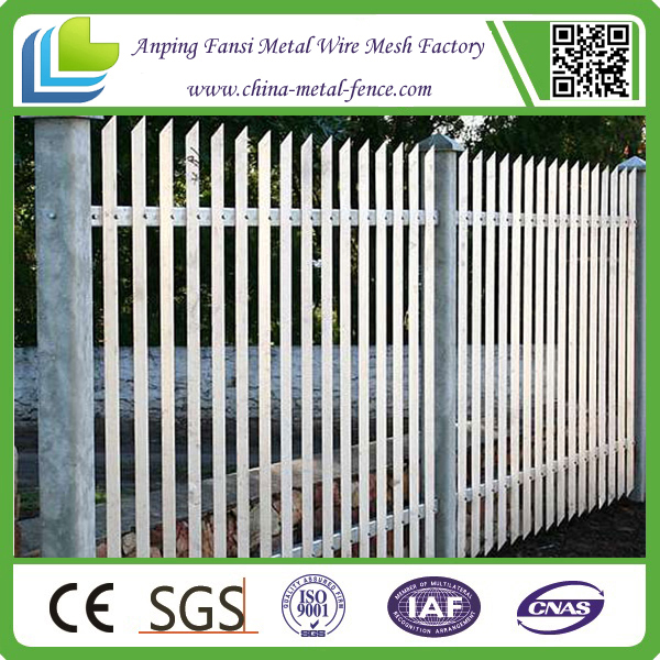 Anti- Crime Vandalism Steel Palisade Fencing