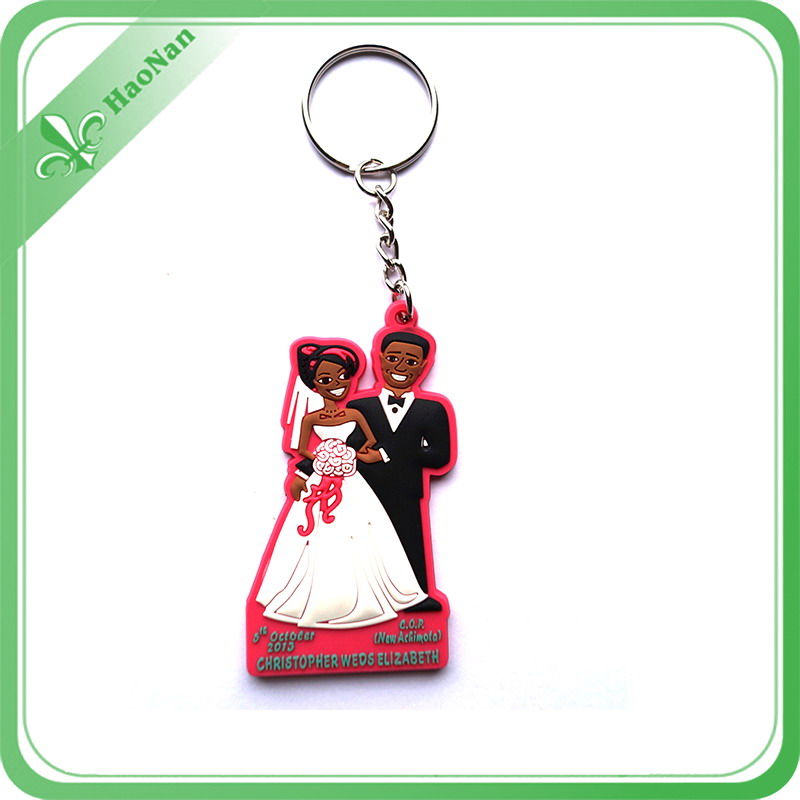 2016 Hot Sale Promotional Custom 3D PVC Keychain