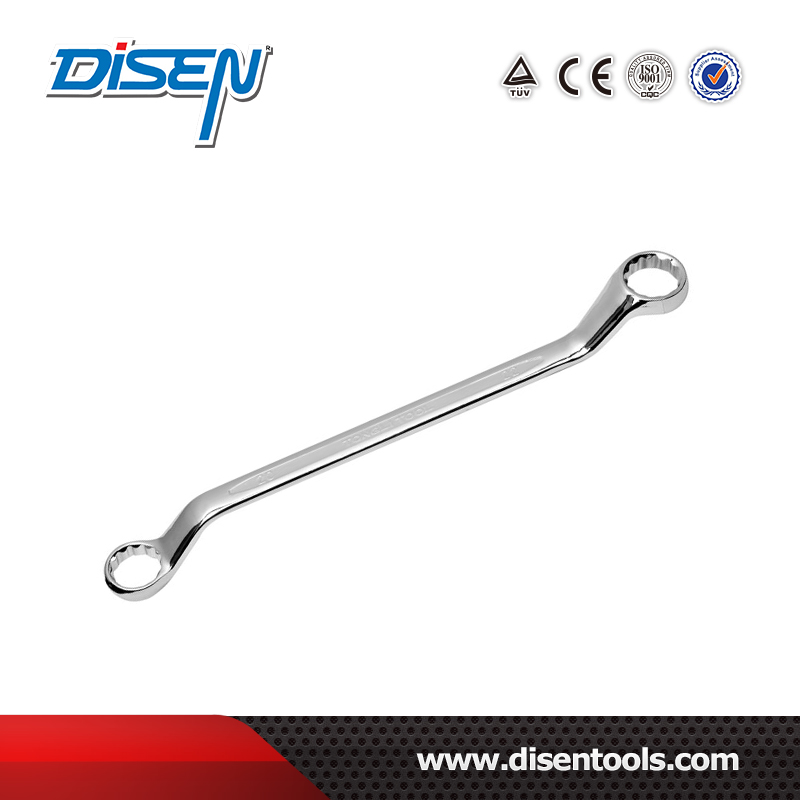 Mirror Polished Offset Ring Spanner