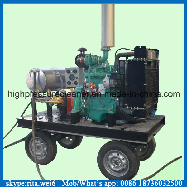 500bar Diesel Engine Sand Blaster Cleaner High Pressure Washer Machine