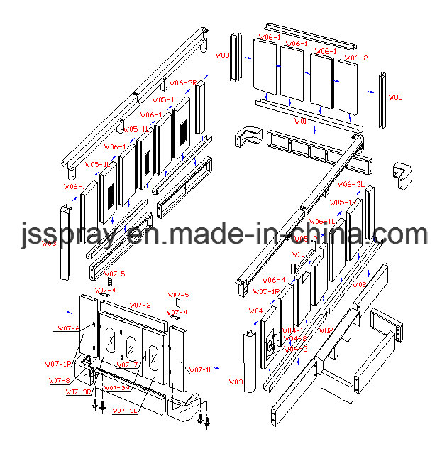 2015 First Choice CE Europe Car Painting Spray Booth