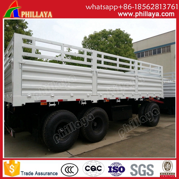 3 Axles Drawbar Semi Trailer