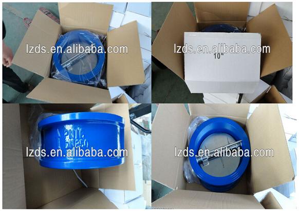 Single Disc Spring Loaded Wafer Check Valve