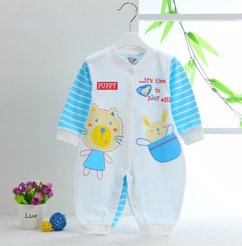 Long-Sleeved Baby Clothes Baby Romper