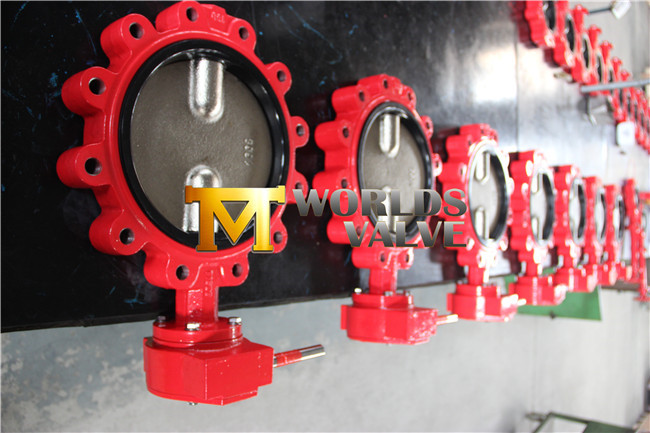 Worm Gear Lugged Butterfly Valve