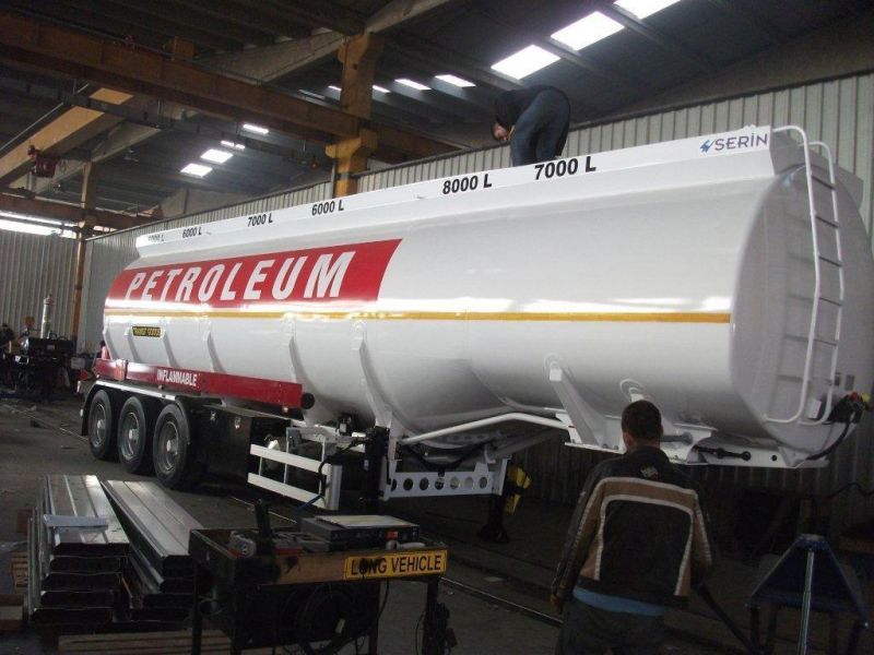 Aluminium Alloy Fuel Tank Trailer Stainless Steel Fuel Tank Trailer Oil Tank Trailer