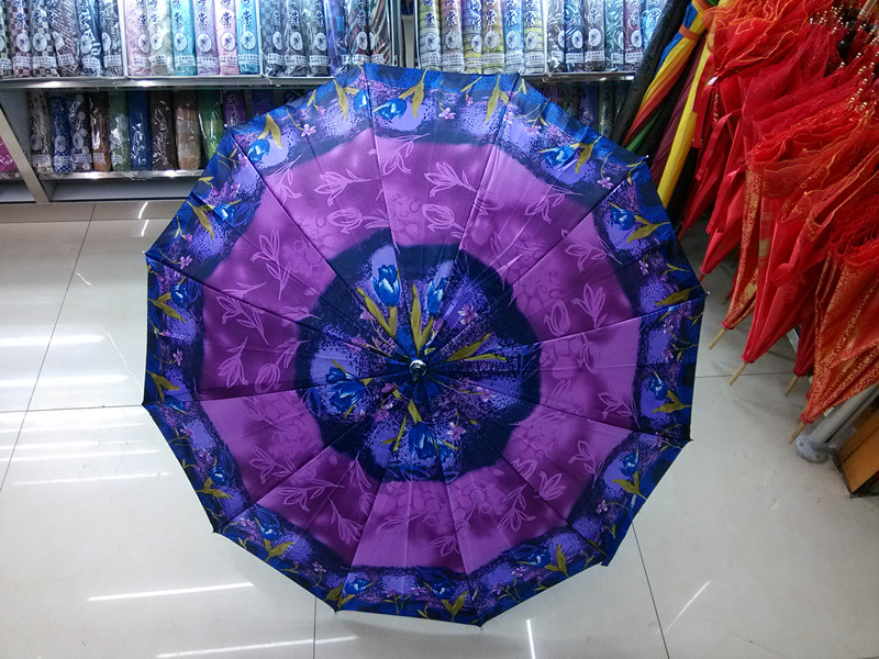 Colorful Straight Umbrella (JS-038)