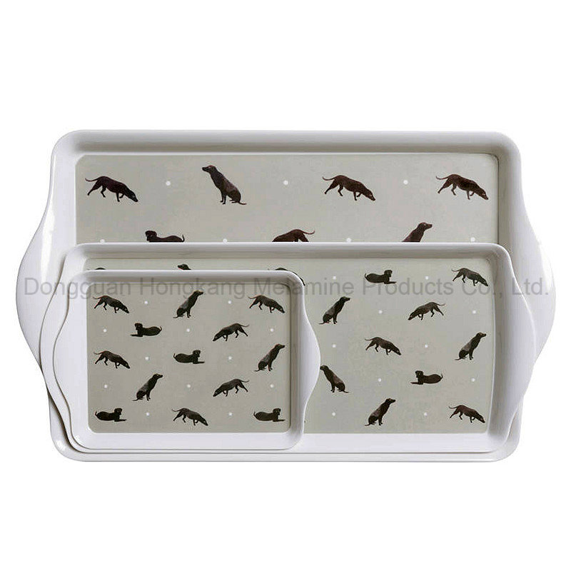 High Quality New Design Melamine Tray Set (TR1223)