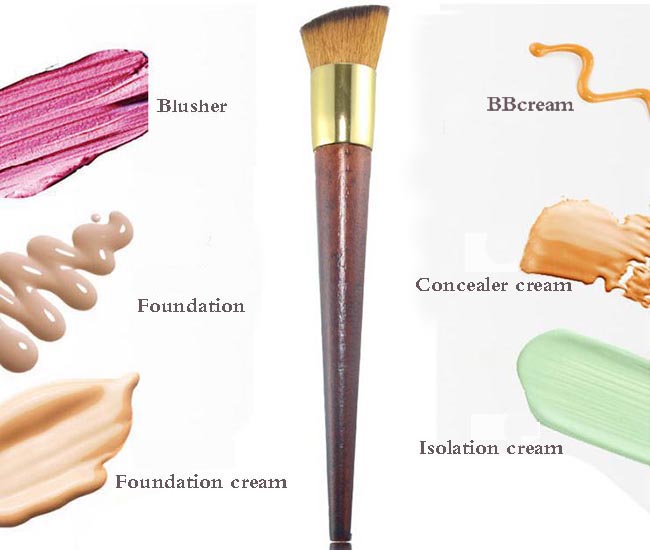 Flat Oblique Multifunctional Foundation Brush