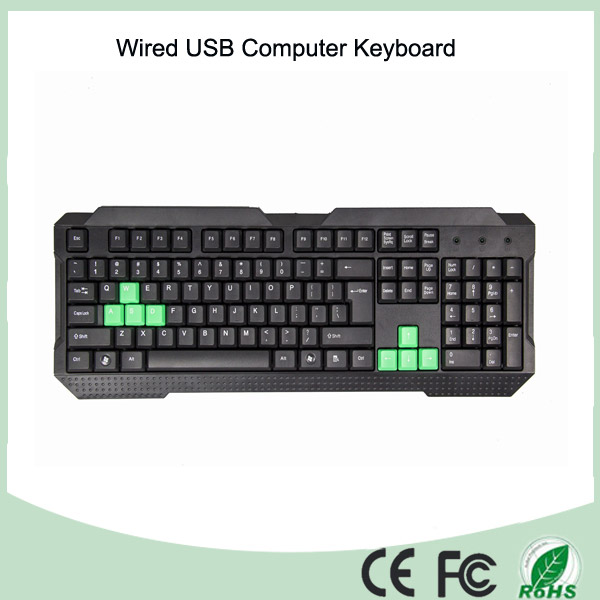 Azerty French Layout Computer USB Wired Keyboard (KB-1688)