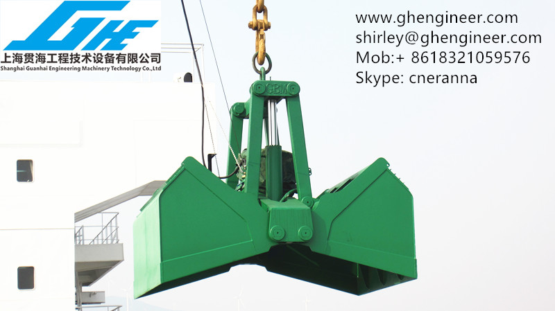 20t 28t Wo Ropes Clamshell Hydraulic Grab