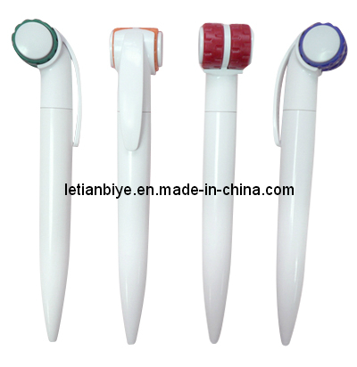 Promotional Plastic Ball Pen with Logo (LT-C114)