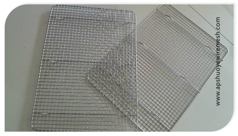 Nonstick Stainless Steel Mesh Bread Cookies Cooling Shelf