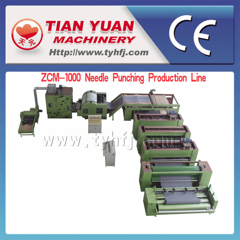 Nonwoven Needle-Punched Filter Felt Machinery