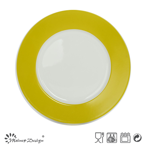 26.5cm Hot Selling Dinner Plate with Decal