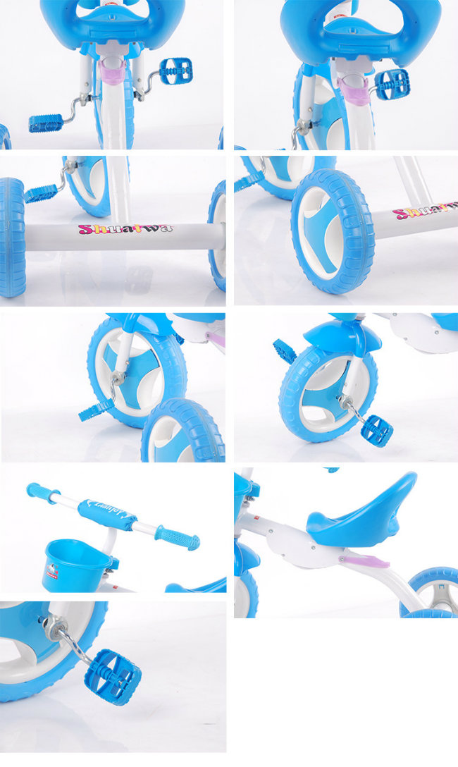 Factory Directly Wholesale Foldable Small Kids Tricycle with En71