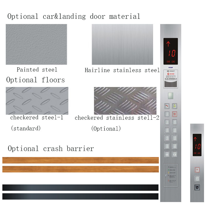 Competitive Price Freight Elevator with Machine Roomless