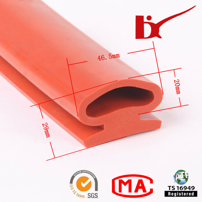 Haped Heat Resistant Oven Door Seal Strips