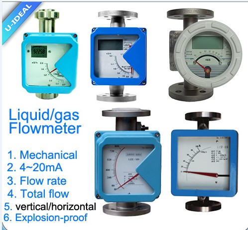 Mechanical / Electrical Variable Area Water Flow Meter Rotameter (LZ50-R1M1ESEXK1AIR)