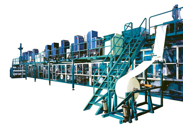 Professional Full Servo Adult Diaper Production Machine with CE Certification