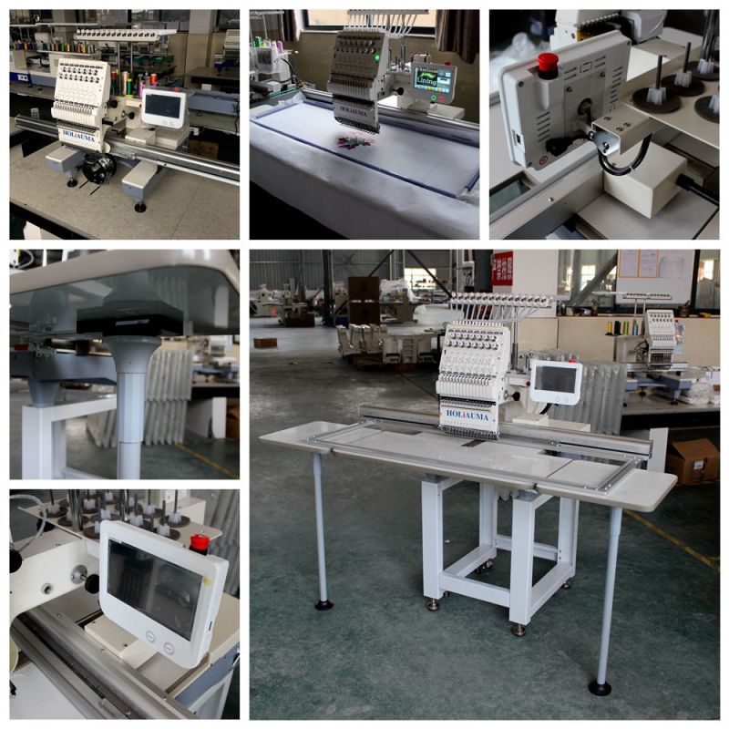 Large Working Area Single Head Computer Embroidery Machine Similar Tajima Design Ho1501L