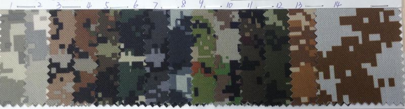 Fy-DC23 600d Oxford Digital Camouflage Printing Polyester Fabric