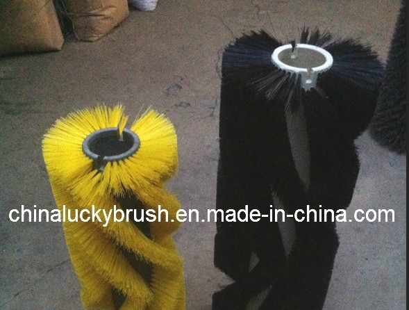 PP Material Black Road Sweeper Brush (YY-022)