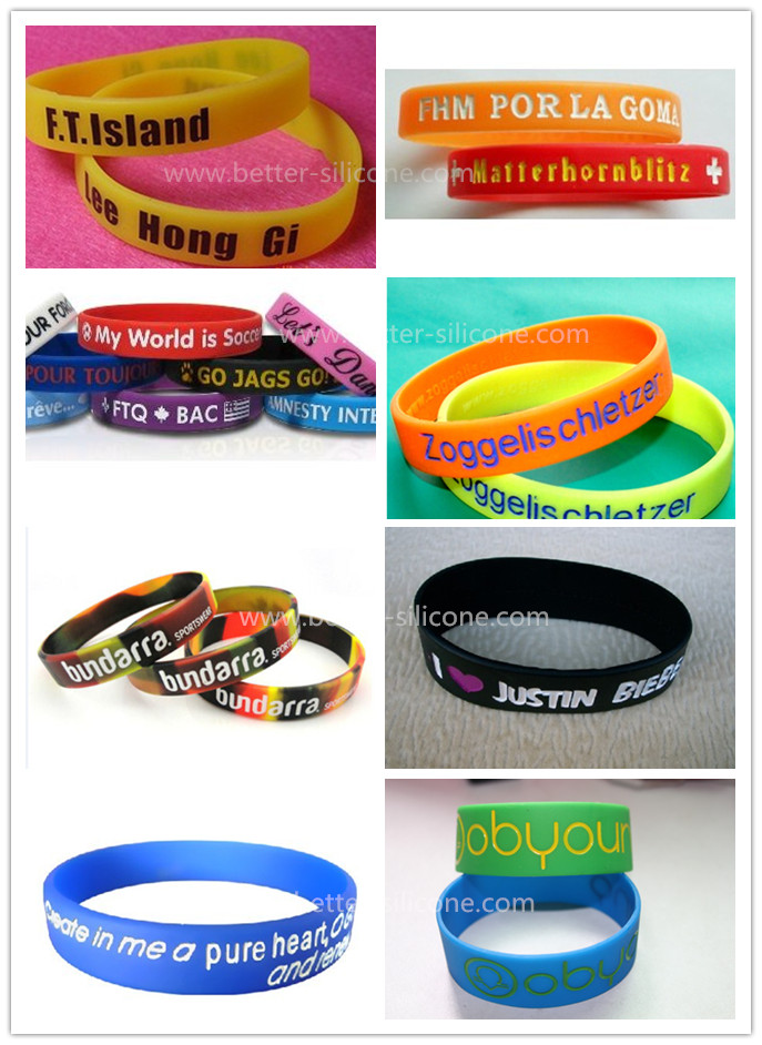 Personalized Custom Silicone Wristbands for Your Event