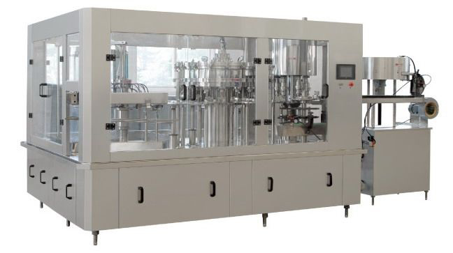 Full-Automatic Hot Juice Filling Machine Labeling Machine for Packing Line