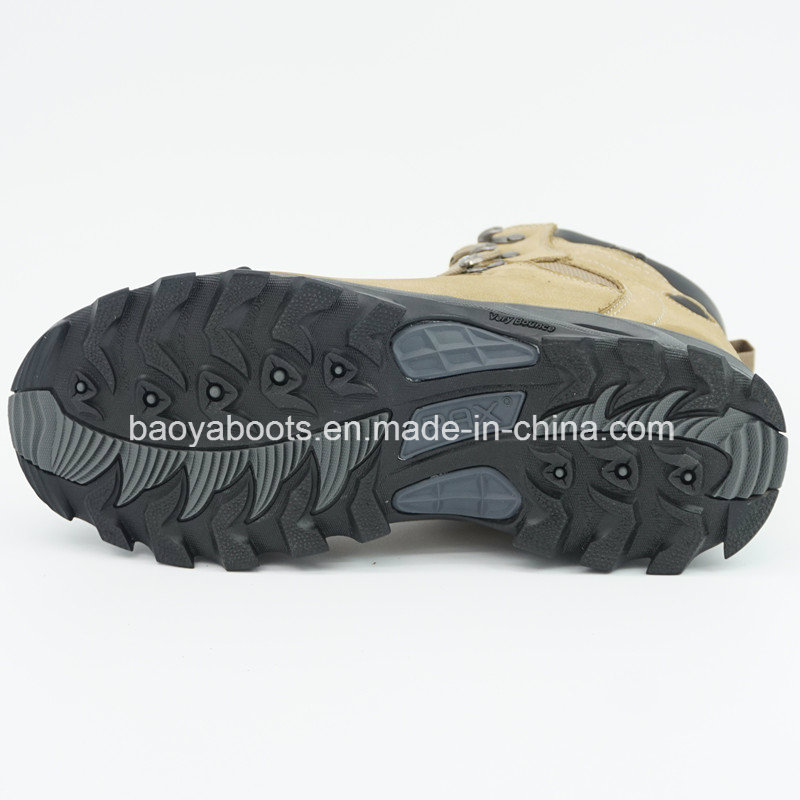 Men Outdoor Footwear Genuine Leather Hiking Waterproof Shoes