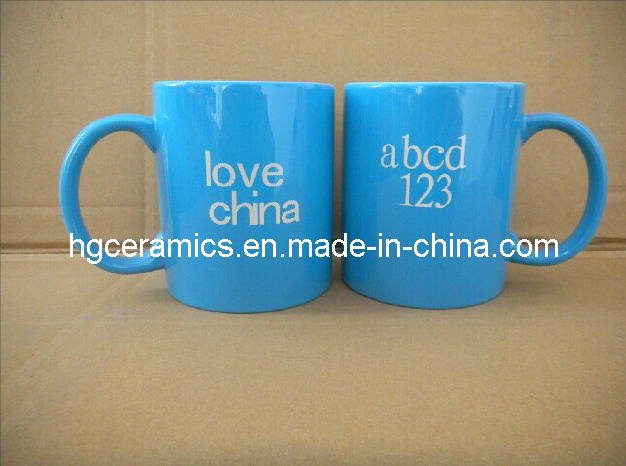 Color Coating Laser Engraved Mug