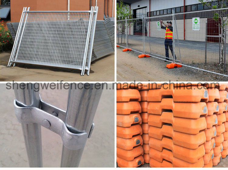 Residential Building Hot-Dipped Galvanized Au Temporary Fence